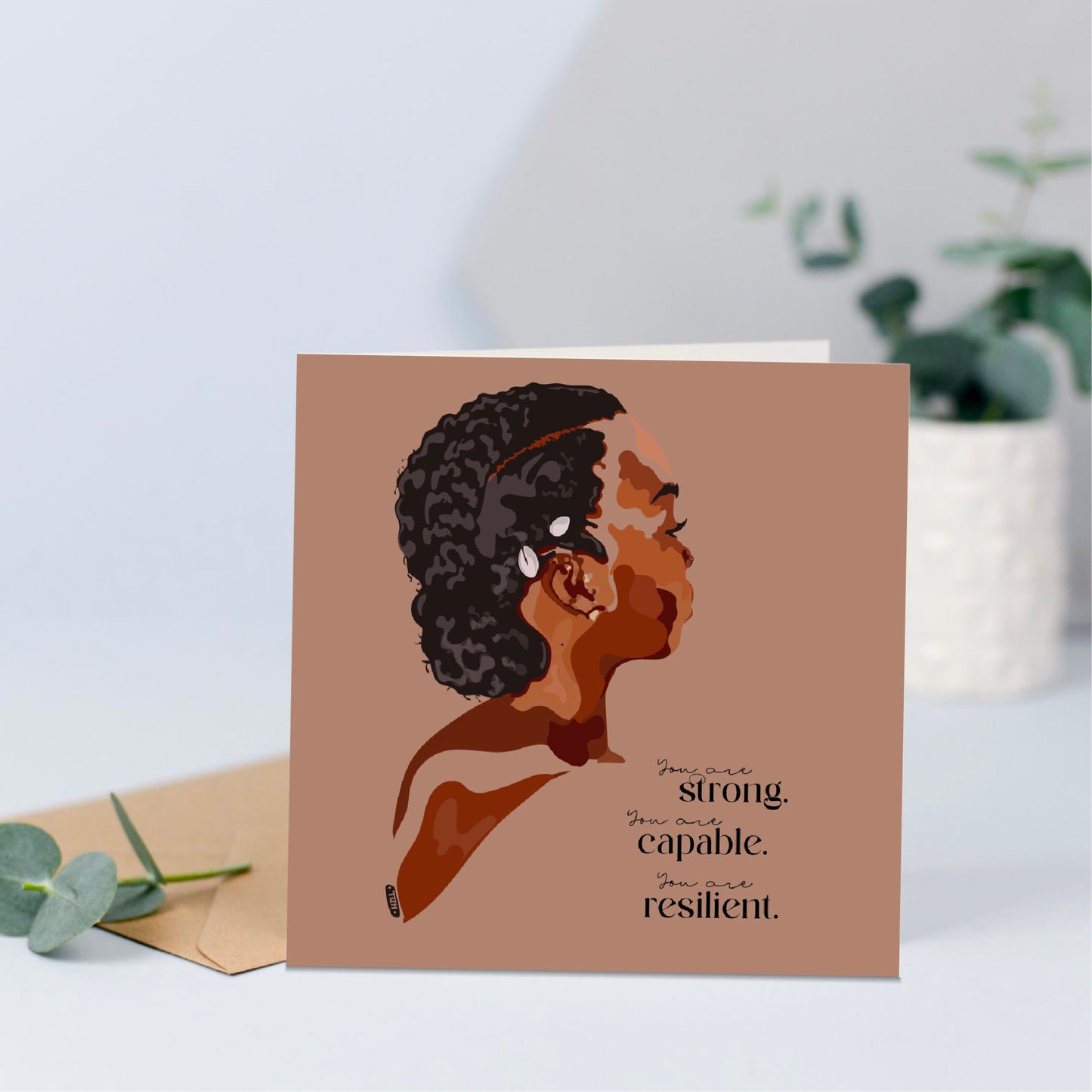 You are Strong Greeting Card