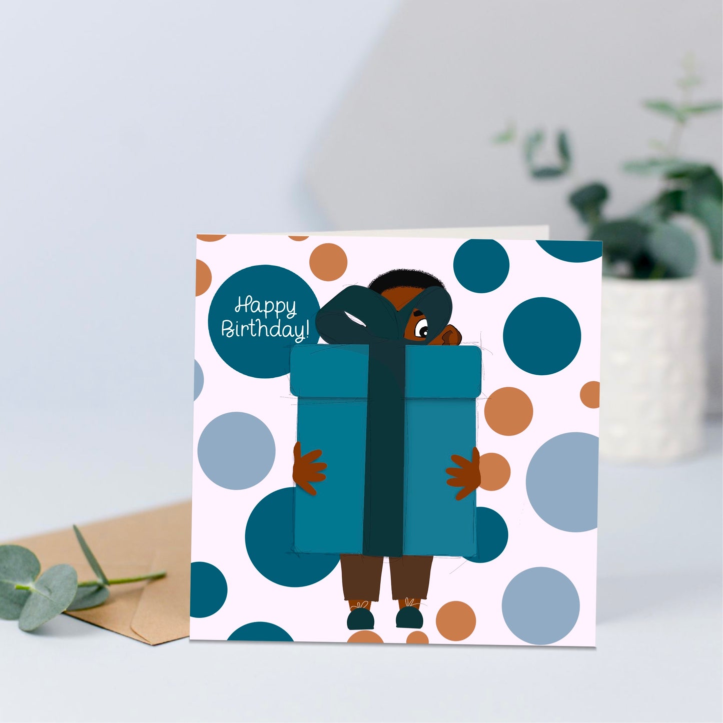 Big Gifts Only, Happy Birthday Card