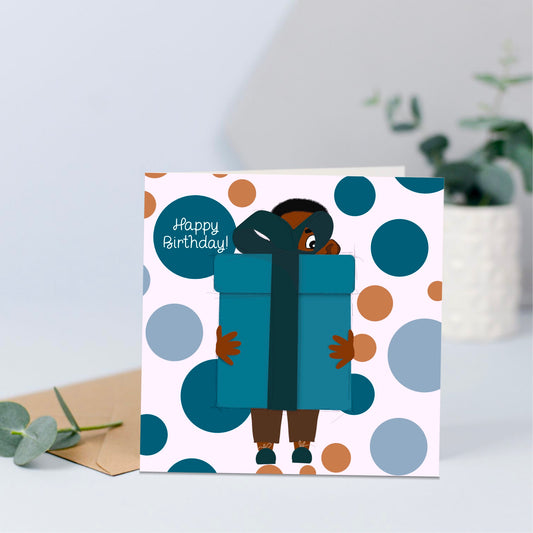 Big Gifts Only, Happy Birthday Card