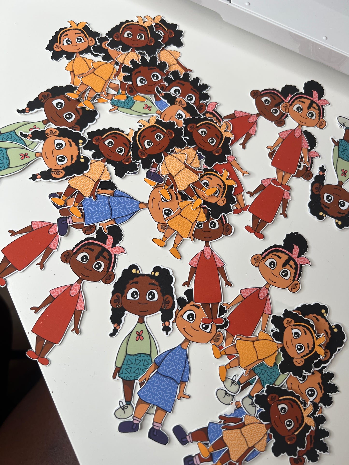 ‘Little Black Girl Magic' Stickers